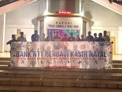 Bank NTT Cabang Alor  Berbagi Kasih Natal.