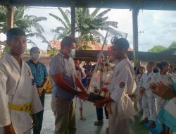 Dojo Teluk Mutiara Boyong Piala Bergilir Camat Teluk Mutiara Cup 2021.