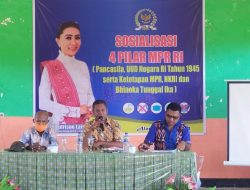 Julie Laiskodat Gelar Sosialisasi 4 Pilar Kebangsaan Di Kabola