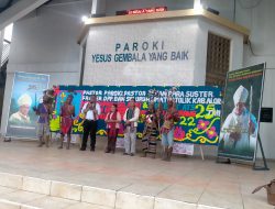 Hari Ini Uskup Agung Kupang Tiba Di Alor Dalam Rangka Syukuran 25 Tahun Thabisan Episkopal