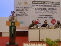 BPN Alor  Adakan Sosialisasi Dan Pelatihan Menuju Wilayah WBK dan WBBM
