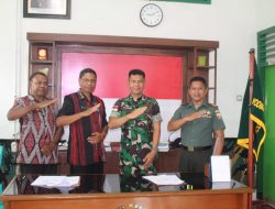 Distan Dan Kodim Alor Teken Kerja Sama Optimasi Lahan Pangan