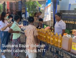 Sambut HUT Bank NTT, Bulog Alor Adakan Bazar