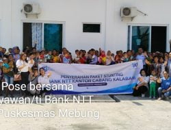 Bank NTT Serahkan Paket Stunting Bagi 61 Anak di Kecamatan ATU