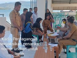 Kadis Perdagangan Jamin Tidak Ada Jual /Beli Lapak di Pasar
