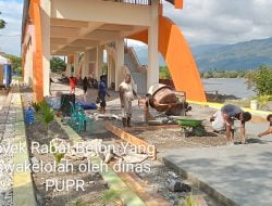 Proyek Rabat Beton Pasar Kedelang Diswakelolah PUPR?