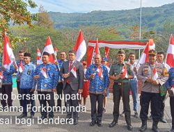 Pemkab Alo Dukung Gerakan Nasional Bagikan 10 Juta Bendera