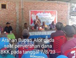 Dana BKK Wolbar “Dicukur”Untuk Urus Rombongan Bupati?