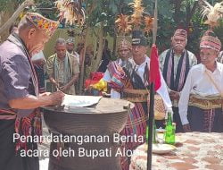 Bupati Alor Kukuhkan Lembaga Adat Rumpun Akham