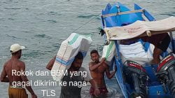 Aparat Kodim 1622 Alor Gagalkan   Rokok dan BBM Ke Timor Leste