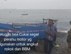 Dua Pelaku Penyelundupan Rokok Dan BBM  Kabur Usai Diperiksa