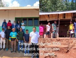 Lama Tak Diperhatikan, Intansi Lintas Sektor dan BUMN  Bangun SDN Kepiketik