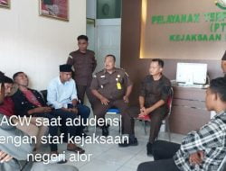 ACW Minta Kejelasan Kasus-Kasus Yang Telah  Dilaporkan Di Kejari