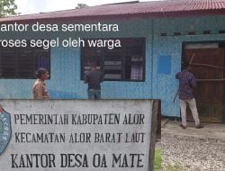 Gara-Gara   Pecat Aparat Desa,   Kantor Desa Disegel