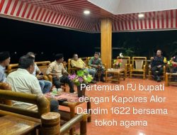 Pj Bupati Alor Pimpin Patroli Gabungan Khantibmas