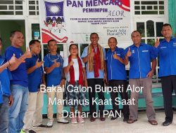 Marianus Maju Pilkada Untuk  Merubah Ekonomi Alor