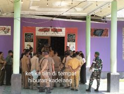 Sejumlah Tempat Hiburan Dan Warung di Segel