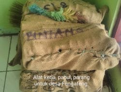 Alat Kerja Desa Fungafeng Bakal Mubazir.Sumur Bor Lembur Barat belum Rampung