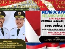 Ucapan Selamat Atas Pelatikan Bupati Dan Wabup Alor