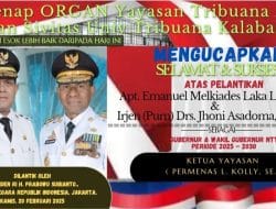 Ucapan Selamat Atas Pelantikan Gubernur dan Wakil Gubernur NTT