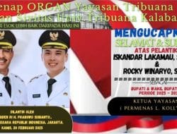 Ucapan Selamat Atas Pelantikan Bupati dan Wakil Bupati Alor