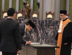 Wamen Keuangan , Thomas Djiwandono Dilantik Sebagai  Anggota Dewan Komisioner OJK
