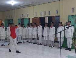 Pertama Di Alor,  Pasukan  Paskibraka Kecamatan ABAD  Dari  Siswa/I SMP