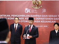 Lantik Pejabat Baru, OJK Perkuat Fungsi Pengawasan dan Transformasi Organisasi