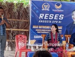 Warga Desa PanteDeere Sampaikan Aspirasi Kepada  Anggota DPR RI Julie Sutrisno Laiskodat